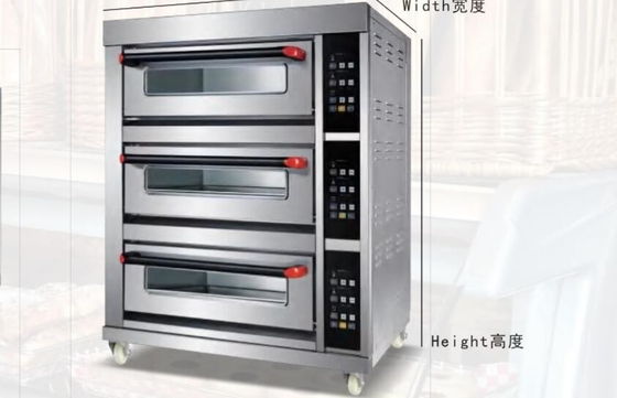 Komercyjny elektryczny piekarnik parowy Pizza Chleb Ciasto księżycowe Wysoka temperatura