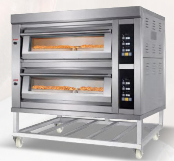 Komercyjny elektryczny piekarnik gazowy 380 V chleb do pizzy 6,6 kW