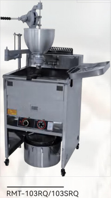 Reklama Mini Donut Maker | Automatyczna maszyna do pączków | Zestaw 3 dysz | Stal nierdzewna
