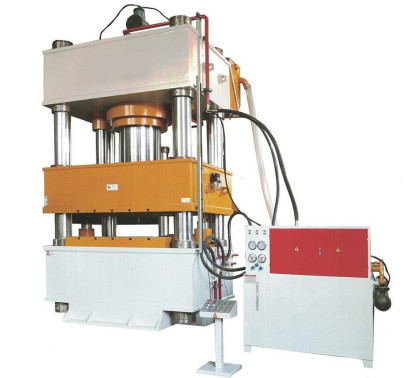 Plc Transmission Technology Prasa hydrauliczna 380 V Trzy belki i cztery kolumny