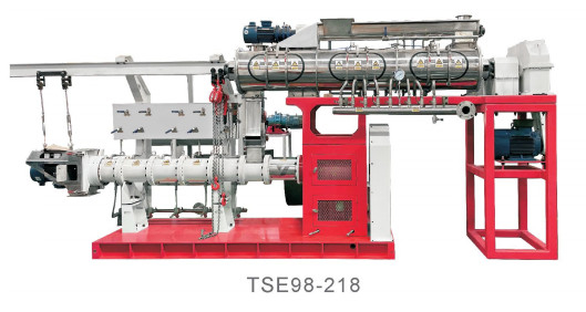 Wet Way Floating Fish Feed Extruder 22hp - 630hp Przyjazny dla środowiska podwójny ślimak