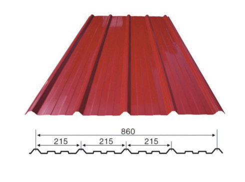 CE 860 Metalowa maszyna do formowania rolek dachowych Hydrauliczne cięcie profili