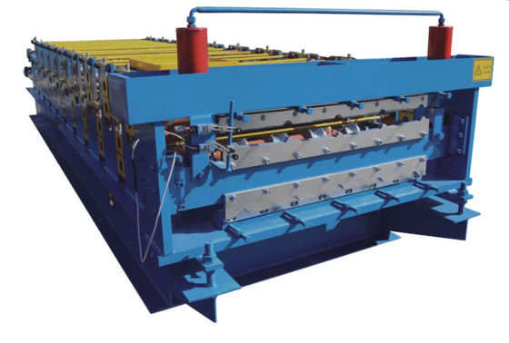 Maszyna do formowania stalowych rolek o mocy 7,5 kW z podwójną warstwą 1200 mm Layer