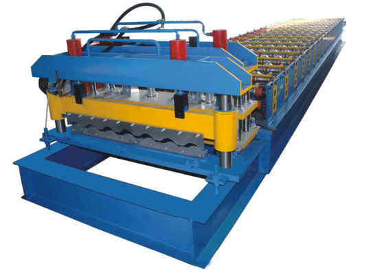 Maszyna do formowania rolek glazurowanych ISO 4m / min Hydrauliczna kolumna prowadząca