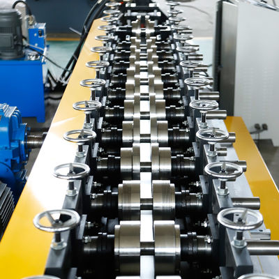 U Track Keel Roll Forming Machine 4KW Lekka stalowa podwójna linia
