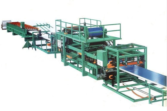 Maszyna do formowania rolek PU Sandwich Panel 28KW Linia produkcyjna