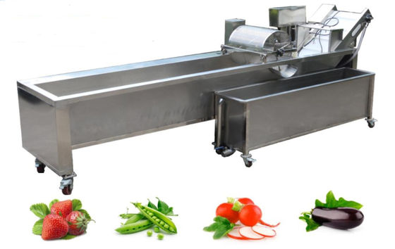 4,2 kW pralka z bąbelkami owocowymi 1500 kg / hz urządzeniem do usuwania zanieczyszczeń