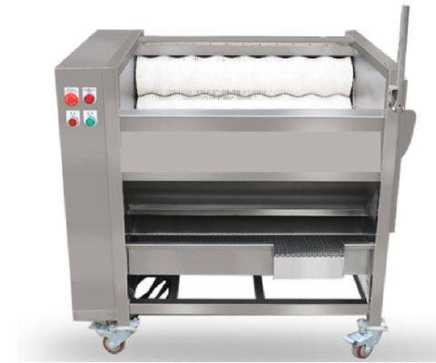 800 kg / h Maszyny do przetwarzania żywności, przemysłowa maszyna do obierania pędzli