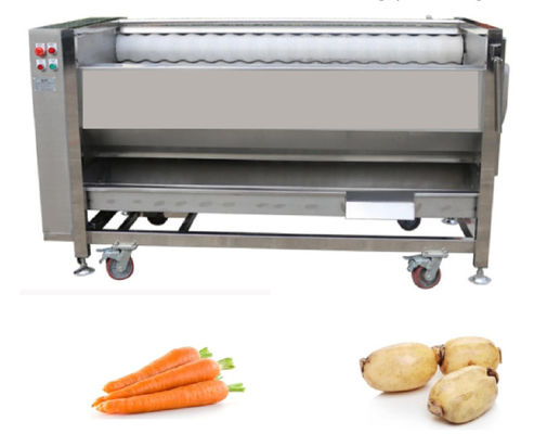 800 kg / h Maszyny do przetwarzania żywności, przemysłowa maszyna do obierania pędzli