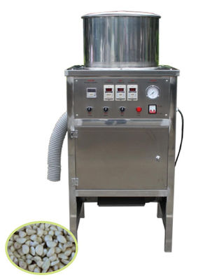 Srebrne maszyny do przetwarzania żywności, maszyna do obierania czosnku 50 kg / h