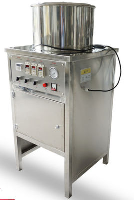 Srebrne maszyny do przetwarzania żywności, maszyna do obierania czosnku 50 kg / h