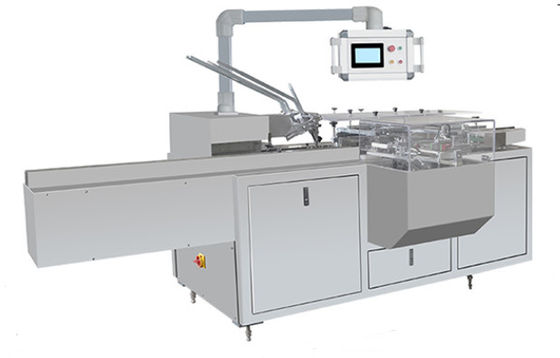 90box/min Półautomatyczna maszyna do kartonowania 1,5KW Stal nierdzewna