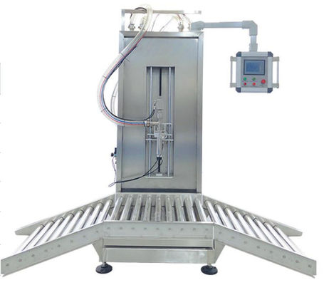 Maszyna pakująca z pojedynczą głowicą 200L 150 bph do materiałów płynnych