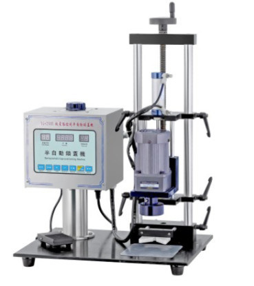 Półautomatyczna maszyna do zamykania 60W Śruba dociskowa typu 30bpm