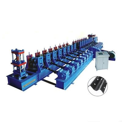 Maszyna do formowania rolek 30KW Highway Guardrail 12m / min